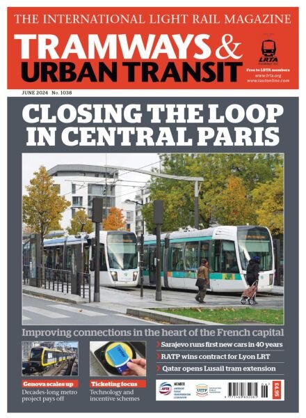 Tramways & Urban Transit – June 2024 Cover