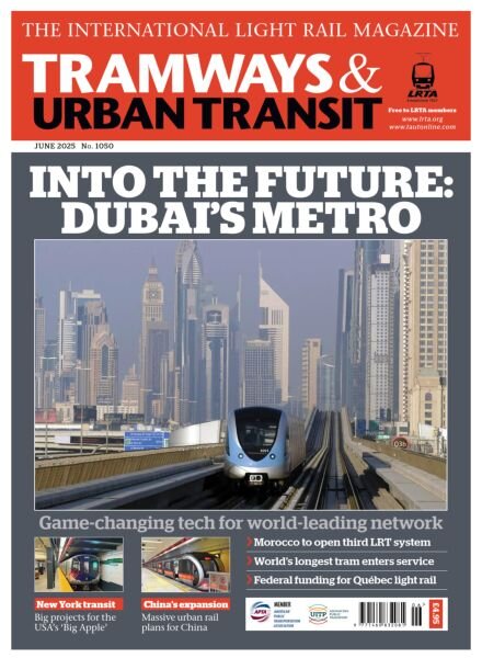 Tramways & Urban Transit – June 2025 Cover