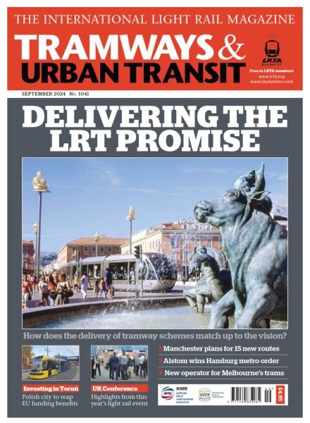 Tramways & Urban Transit – September 2024 Cover