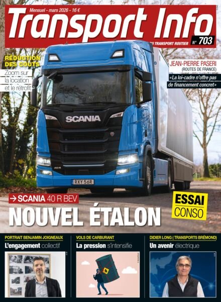 Transport Info – Mars 2026 Cover