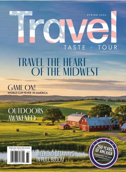 Travel Taste and Tour – Spring 2026 Cover