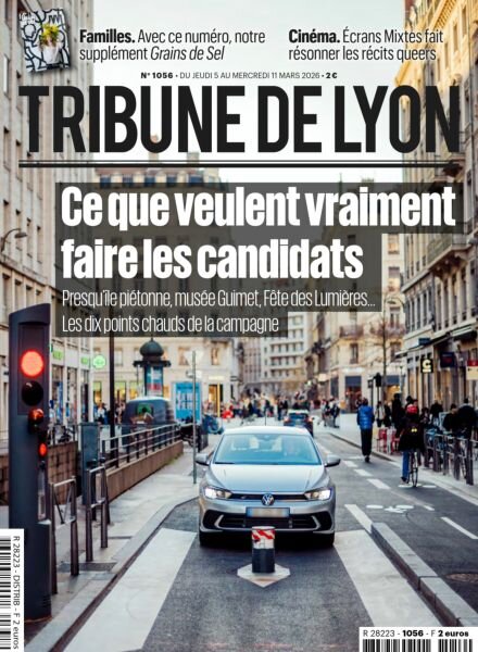 Tribune de Lyon – 5 Mars 2026 Cover