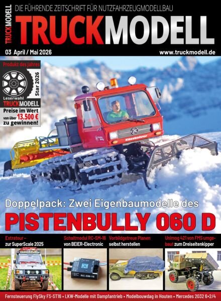 TruckModell – Marz 2026 Cover