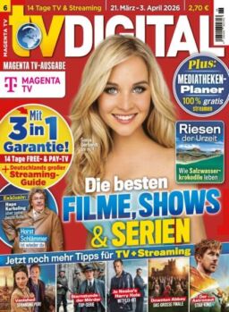 TV Digital Entertain – 13 Marz 2026