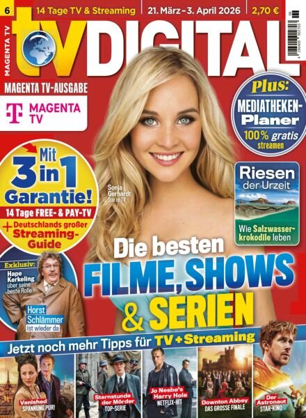 TV Digital Entertain – 13 Marz 2026 Cover