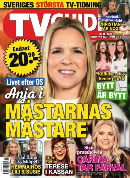 TV-guiden – 12 Mars 2026 Cover
