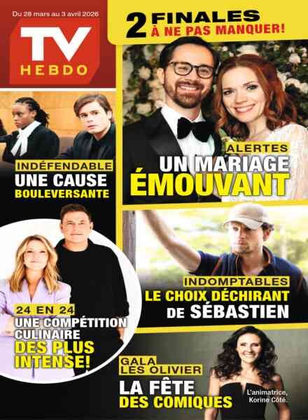 TV Hebdo – 28 Mars 2026 Cover