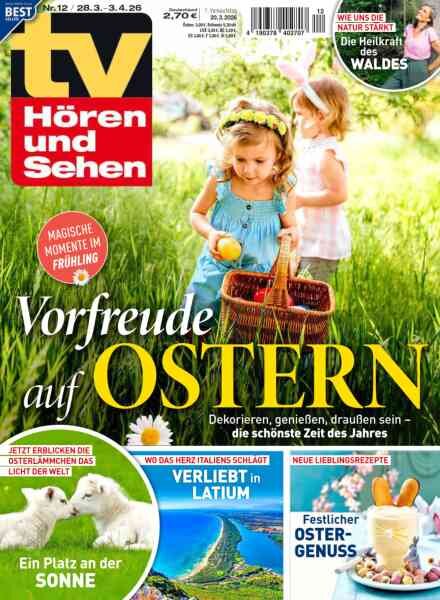 TV Horen und Sehen – 20 Marz 2026 Cover