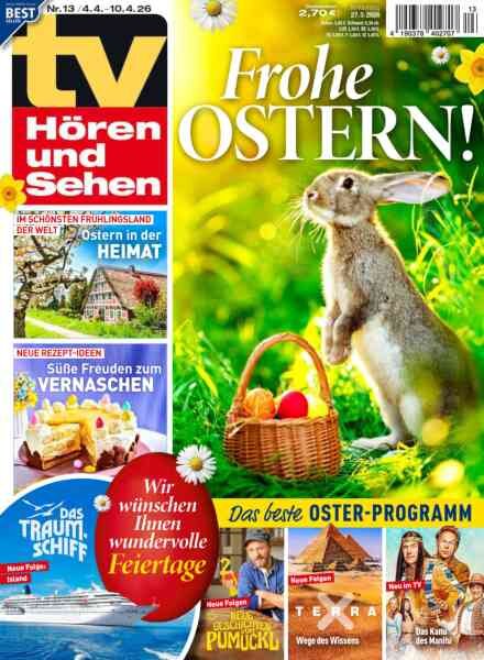 TV Horen und Sehen – 27 Marz 2026 Cover