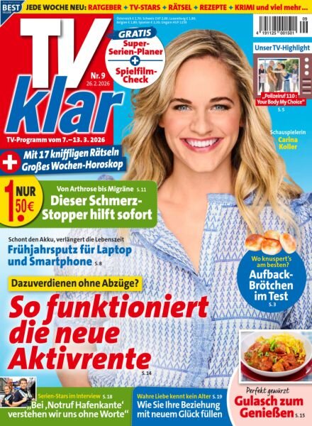 TV Klar – 26 Februar 2026 Cover