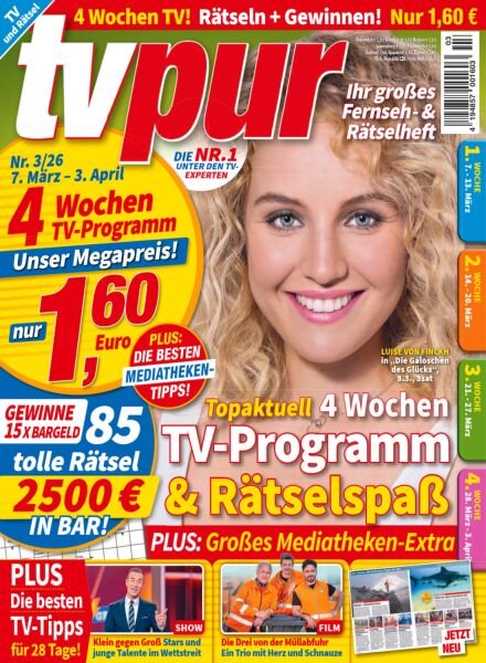 TV pur – 26 Februar 2026 Cover