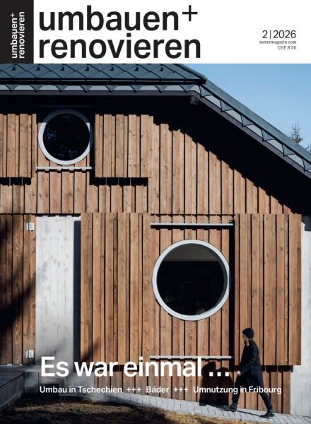 Umbauen + Renovieren – Februar 2026 Cover