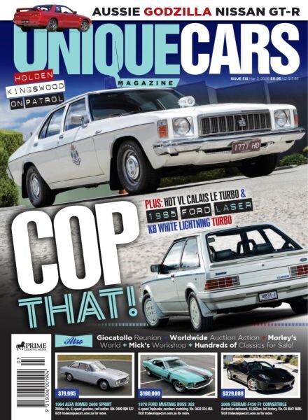 Unique Cars Australia – March 2026 Cover