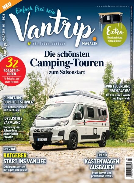 Vantrip – Marz 2026 Cover