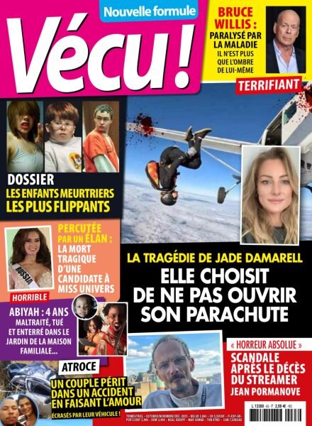 Vecu – Octobre-Novembre-Decembre 2025 Cover