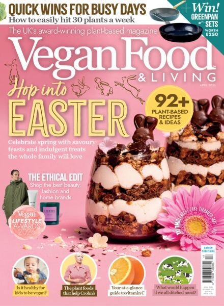 Vegan Food & Living – April 2026 Cover