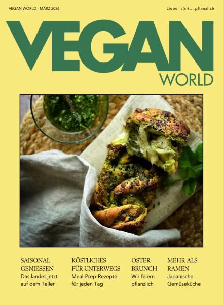 Vegan World – Marz 2026 Cover