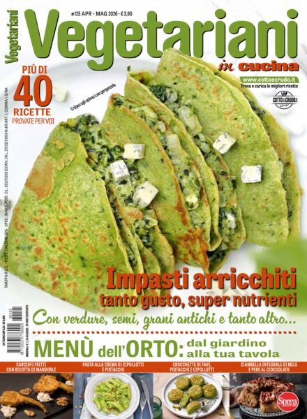 Vegetariani in Cucina – Aprile-Maggio 2026 Cover
