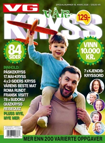 VG Magasin – 16 Mars 2026 Cover