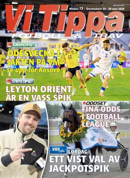 Vi Tippa – 24 Mars 2026 Cover