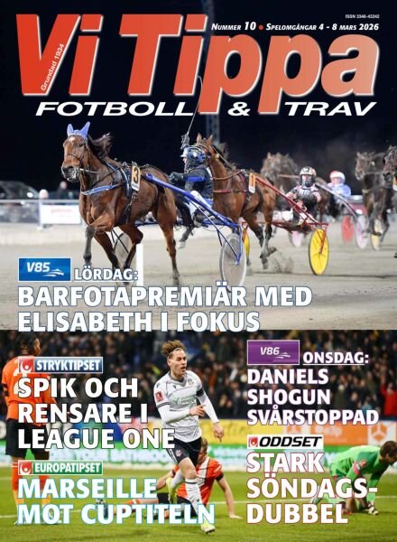 Vi Tippa – 3 Mars 2026 Cover