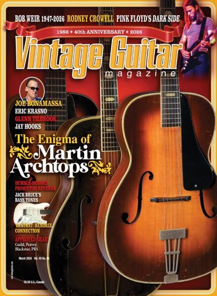Vintage Guitar – March 2026 Cover