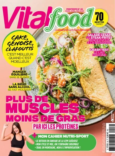 Vital Food – Mars-Avril-Mai 2026 Cover