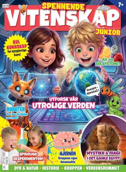 Vitenskap Junior Norge – Mars 2026 Cover