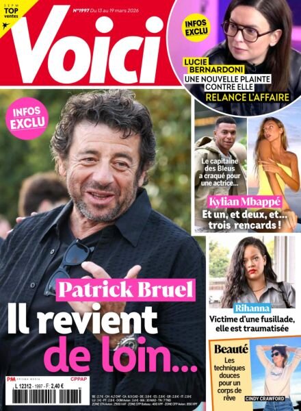 Voici – 13 Mars 2026 Cover