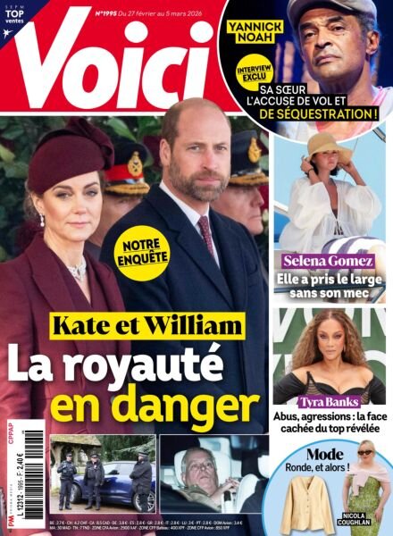 Voici – 27 Fevrier 2026 Cover