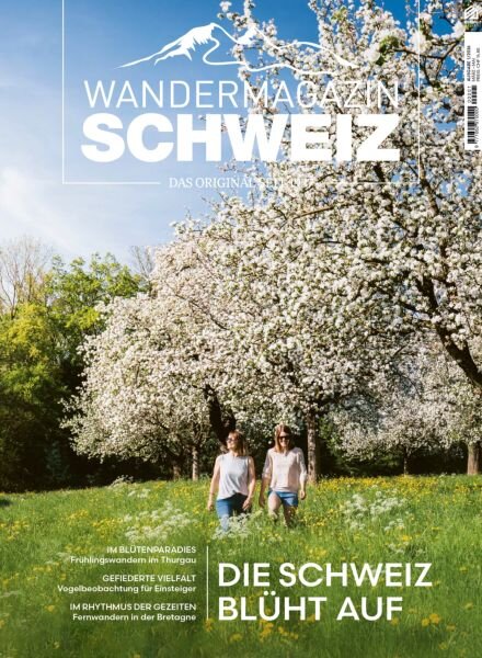 Wandermagazin Schweiz – Marz-Mai 2026 Cover