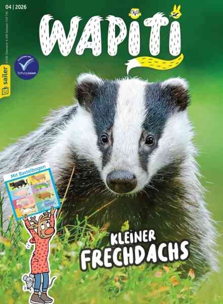Wapiti – April 2026 Cover