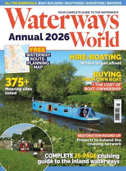 Waterways World – Annual 2026 Cover
