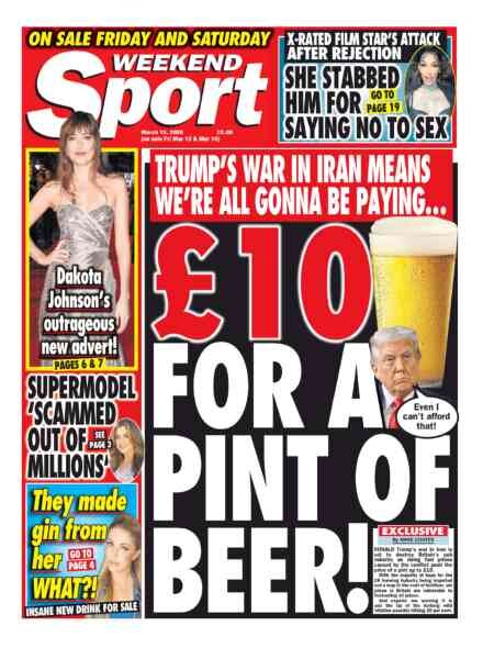Weekend Sport – 13 March 2026 Cover