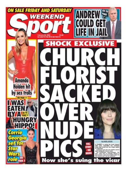 Weekend Sport – 20 February 2026 Cover