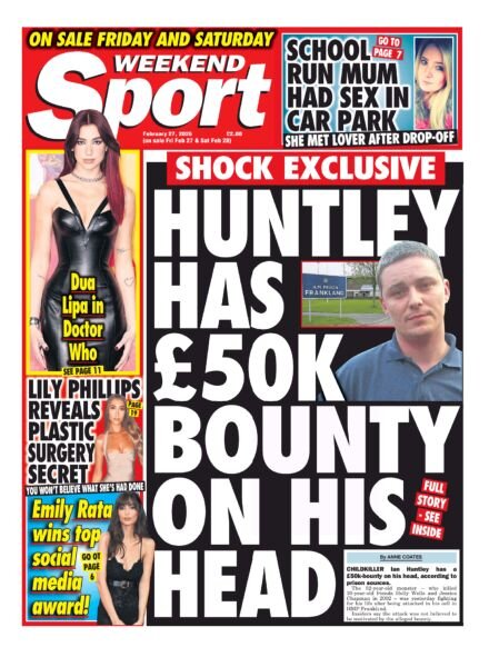 Weekend Sport – 27 February 2026 Cover