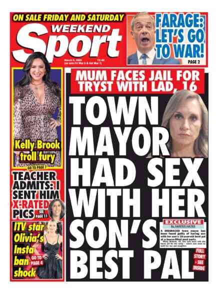 Weekend Sport – 6 March 2026 Cover