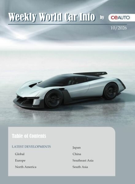 Weekly World Car Info – 7 March 2026 Cover