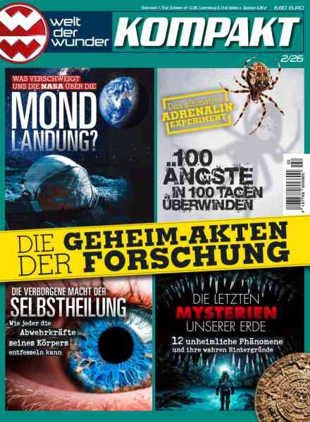 Welt der Wunder Kompakt – Marz 2026 Cover