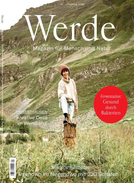 Werde – Fruhling 2026 Cover