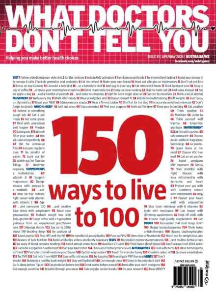 What Doctors Don’t Tell You Australia New Zealand – April-May 2026 Cover