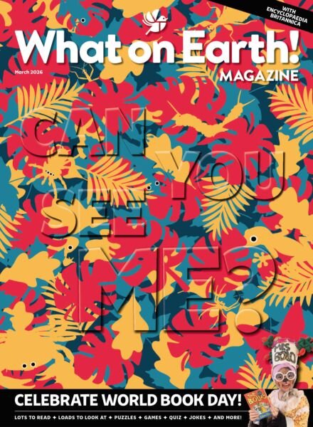 What on Earth! Magazine – March 2026 Cover