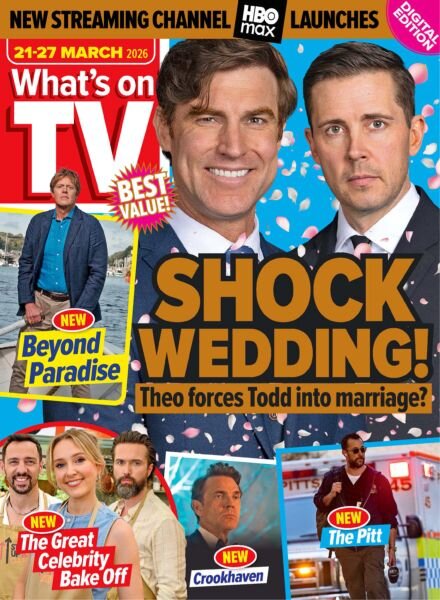 What’s on TV – 21 March 2026 Cover