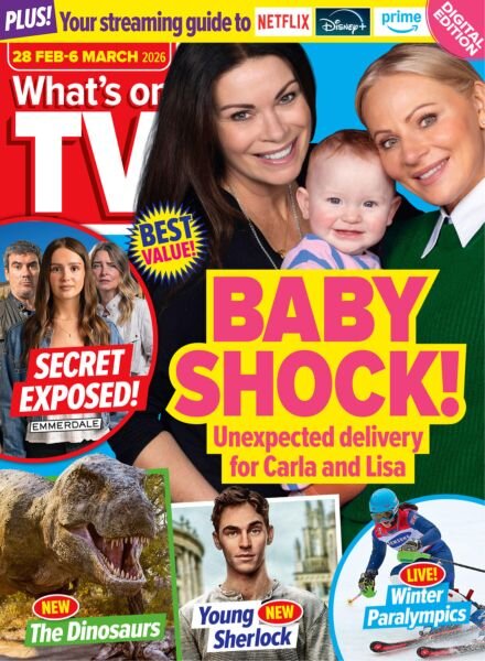 What’s on TV – 24 February 2026 Cover