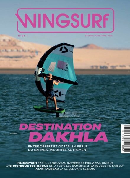 Wing Surf – Fevrier-Mars-Avril 2026 Cover