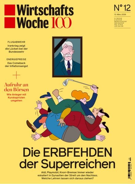 WirtschaftsWoche – 13 Marz 2026 Cover
