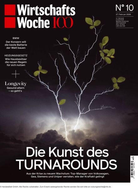 WirtschaftsWoche – 27 Februar 2026 Cover