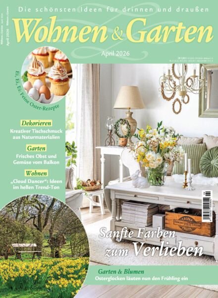 Wohnen & Garten – April 2026 Cover
