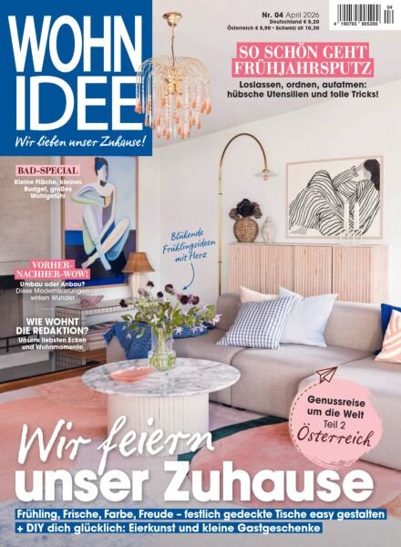 Wohnidee – April 2026 Cover