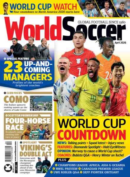 World Soccer – April 2026 Cover